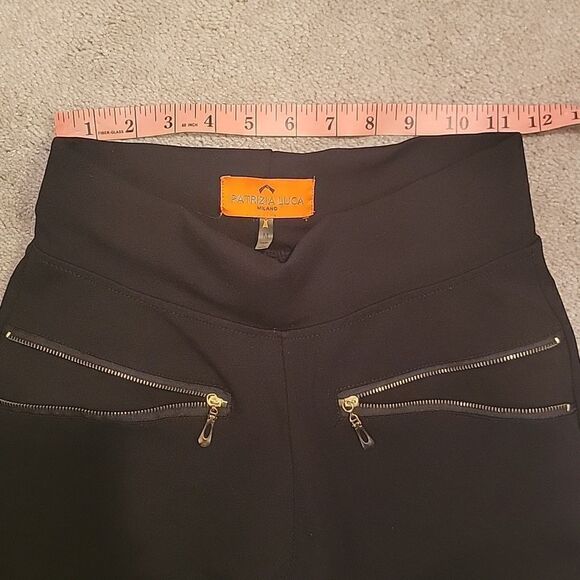 Patrizia Luca black zipper accent leggings - Picture 3 of 8